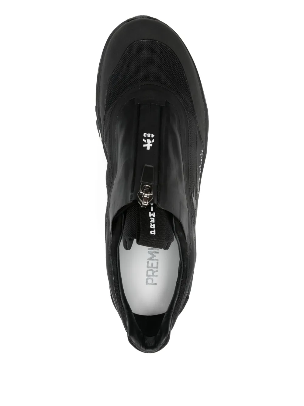 Premiata Sneakers met ritssluiting Zwart