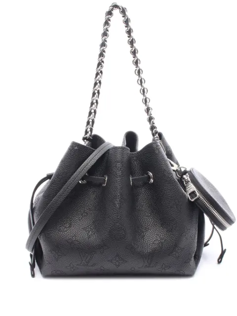 Louis Vuitton Pre-Owned 2021-2025 Monogram Mahina Bella bucket bag