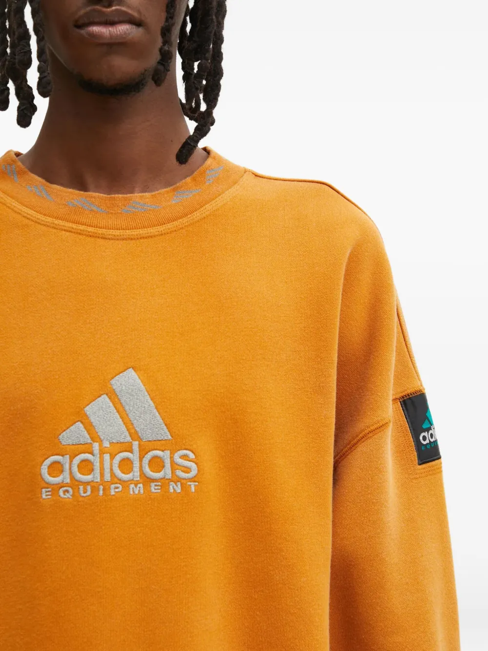 adidas Sweater met logo Oranje
