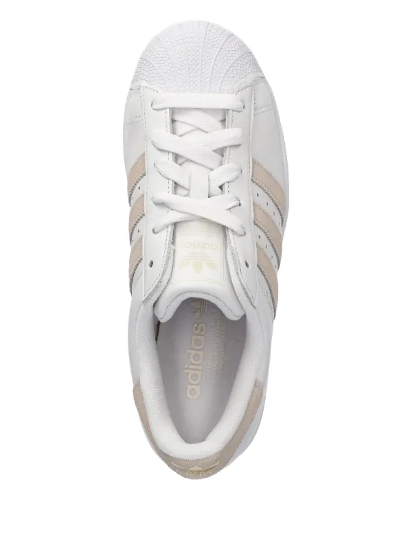 Adidas Superstar II Stripe Sneakers | White | FARFETCH
