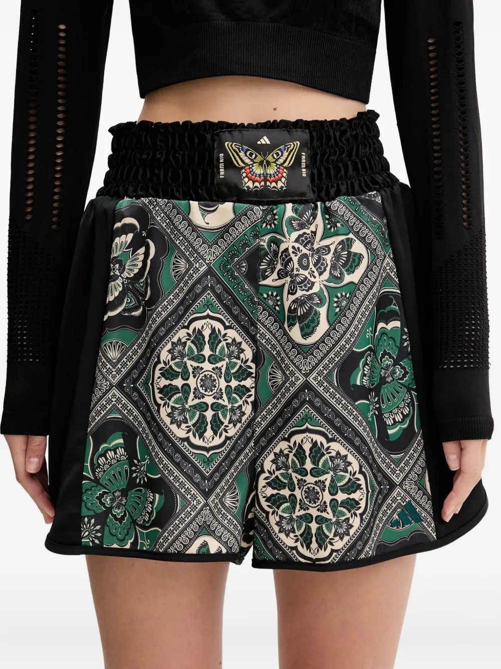 adidas x Farm Rio shorts Groen