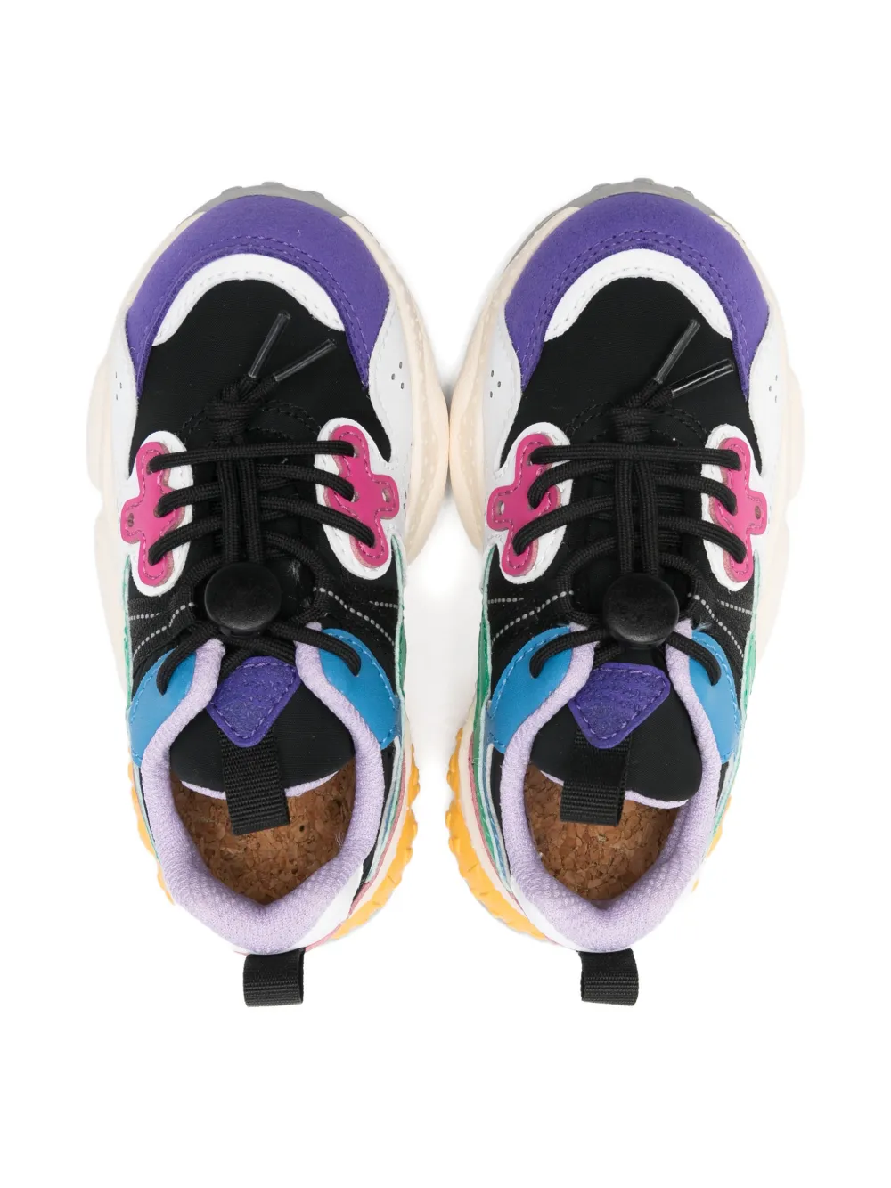 FLOWER MOUNTAIN KIDS Yamano 3 sneakers Zwart