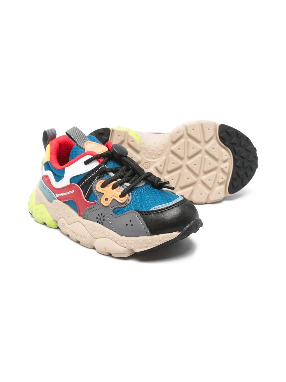 FLOWER MOUNTAIN KIDS Yamano 3 sneakers - Blauw