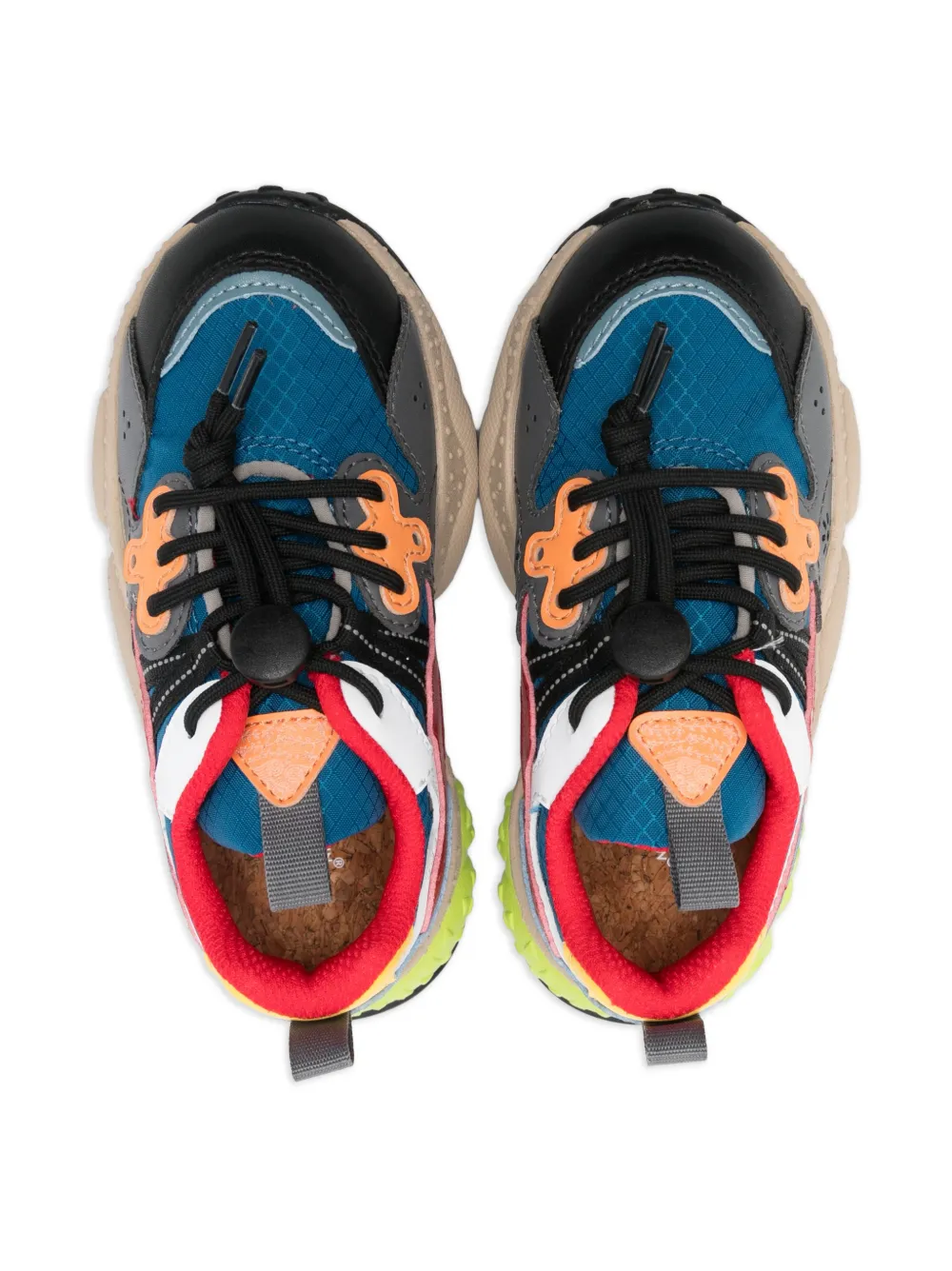 FLOWER MOUNTAIN KIDS Yamano 3 sneakers Blauw