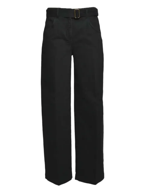 True Royal belt-fastening trousers