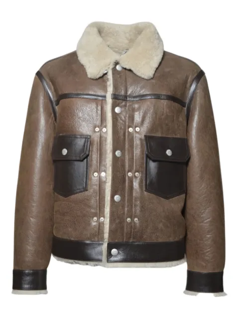 Kenzo shearling pocket jacket