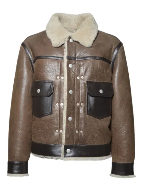 Kenzo shearling pocket jacket