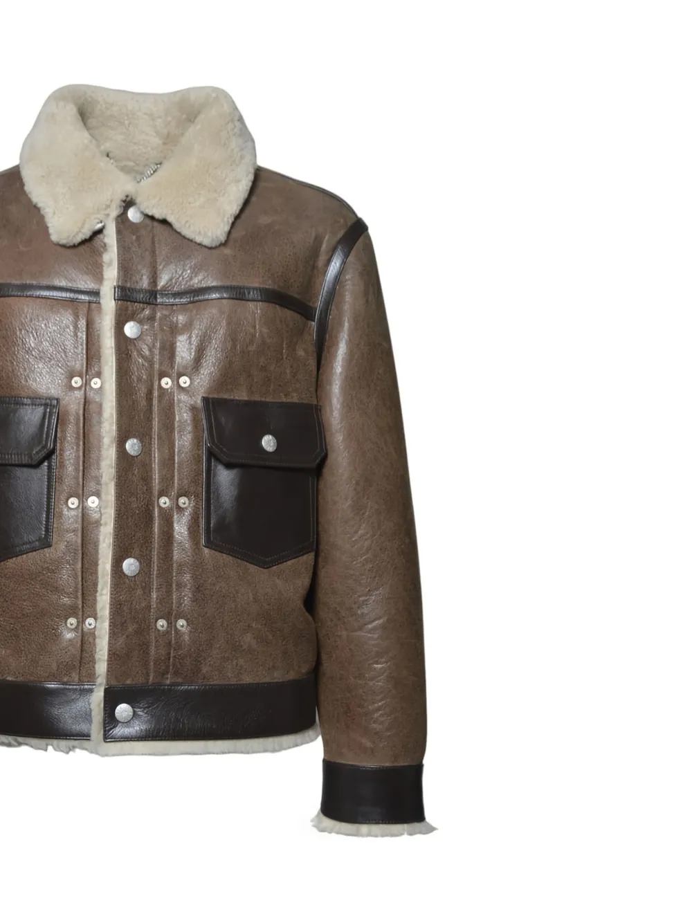 Kenzo Jack met lammy zak Bruin