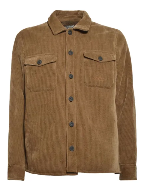 MC2 Saint Barth corduroy pocketed shirt jacket