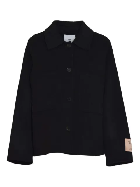 SOLOTRE pocketed single-breasted coat
