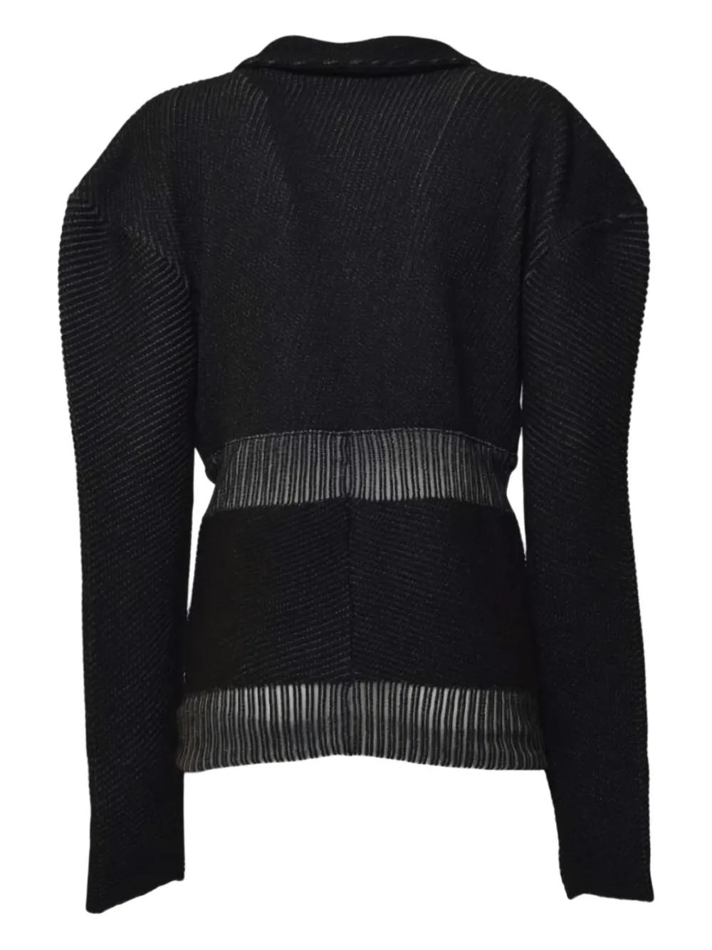 Mirco Giovannini chamarra con panel a rayas | Chamarras ajustadas | Image 2