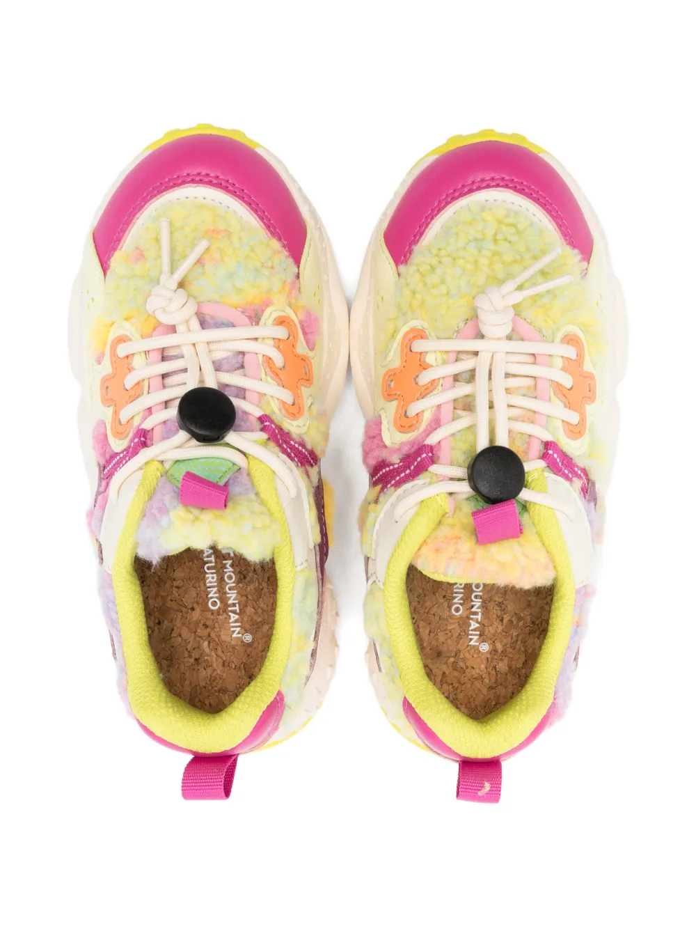 FLOWER MOUNTAIN KIDS Yamano 3 sneakers Geel