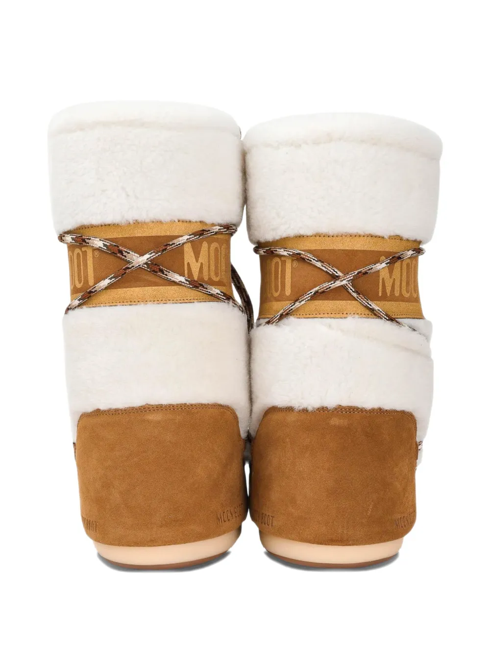 Moon Boot Lab69 Icon Logo Lace-up Boots In Brown