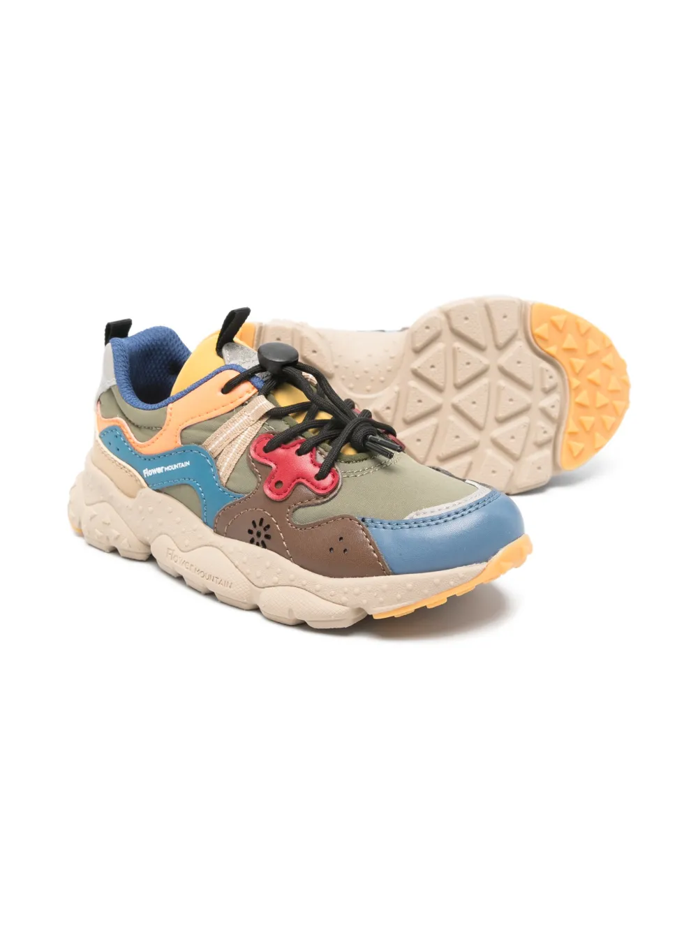 FLOWER MOUNTAIN KIDS Yamano 3 sneakers - Groen