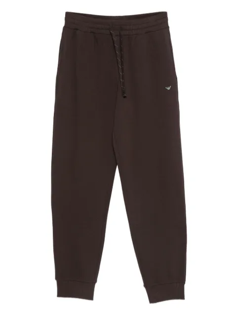 Emporio Armani logo-appliqué track pants
