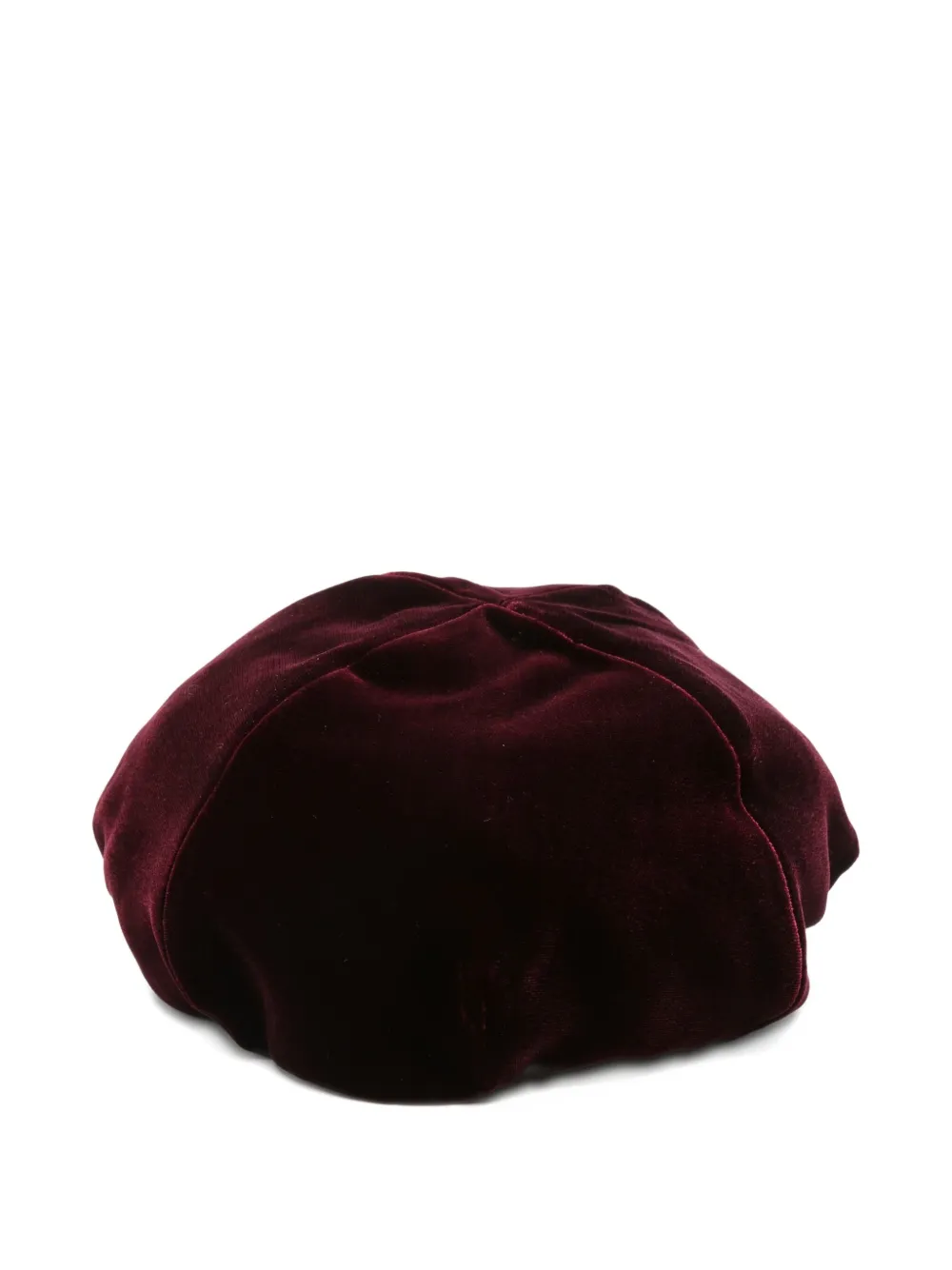 Emporio Armani Baret met fluwelen-effect - Rood