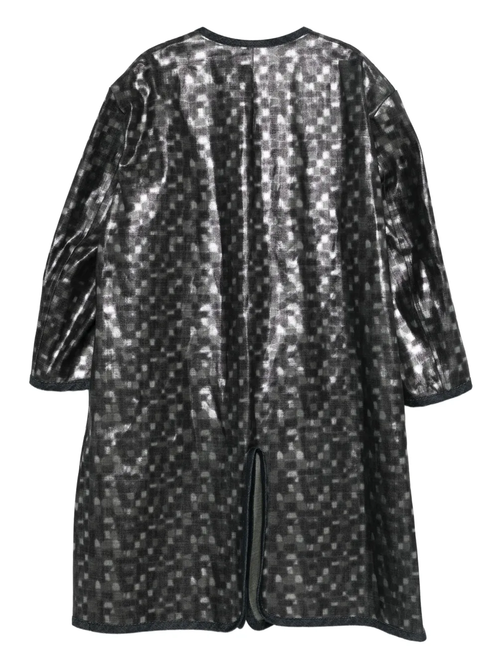 Comme Des Garçons Homme Deux Buttoned Panelled Coat In Multi