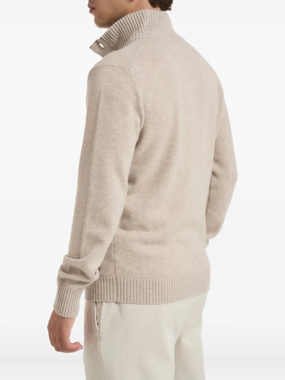 Kangra Vest met knopen Beige