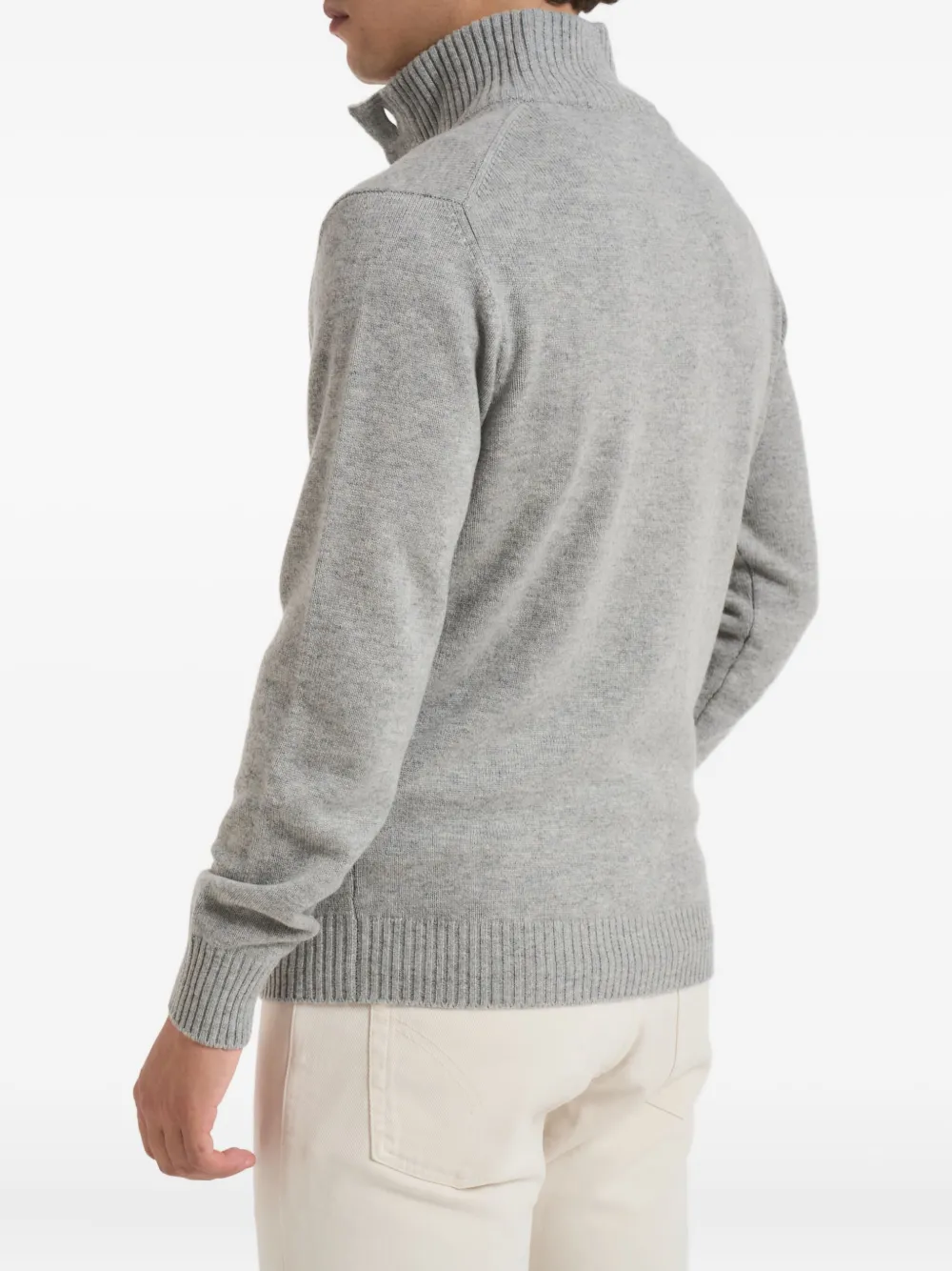 Kangra Vest met knoopsluiting Grijs