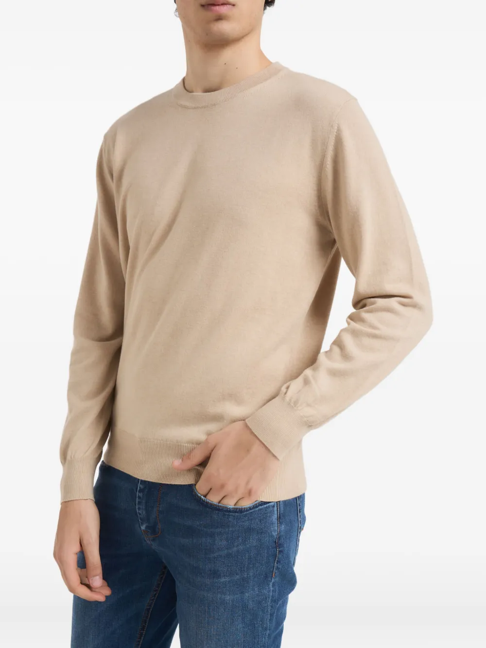 Kangra crew-neck sweater - Beige
