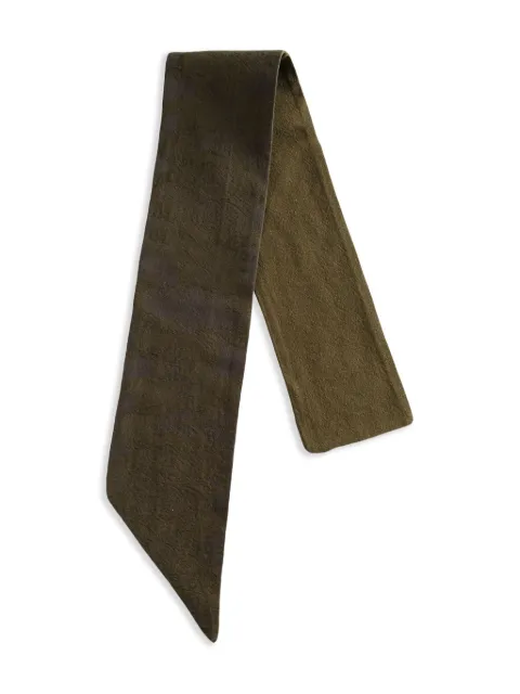 Ziggy Chen patterned-jacquard scarf