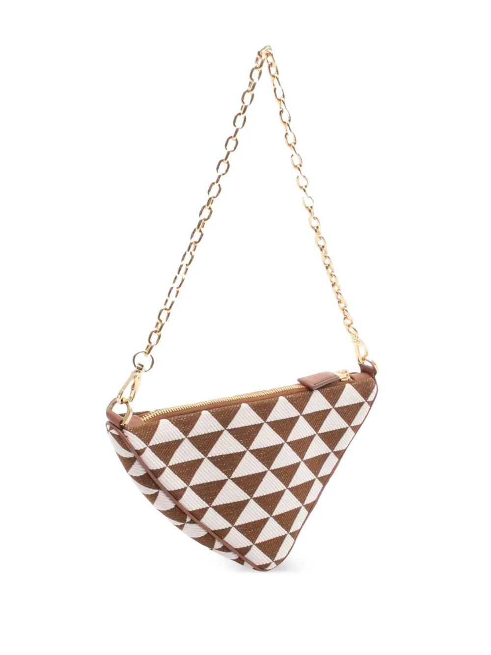Prada Pre-Owned 2013-2025 Mini Triangolo Jacquard Triangle Symbole shoulder bag | Pre-Owned | Image 2