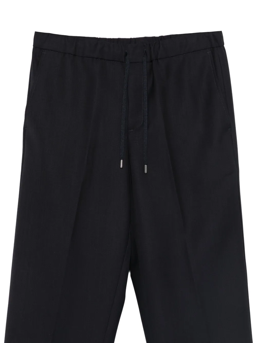 Costumein Broek met trekkoordtaille Blauw