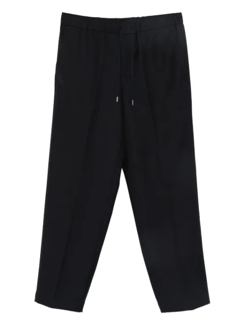 Costumein drawstring-waist trousers