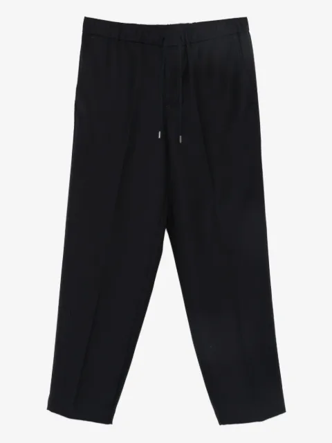 Costumein drawstring-waist trousers