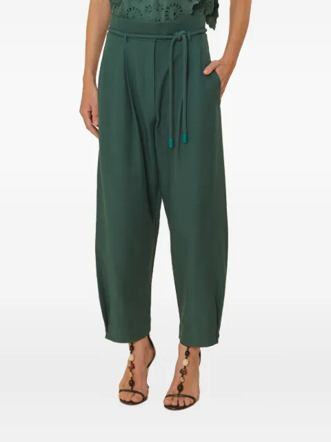 FARM Rio drawstring pleated trousers