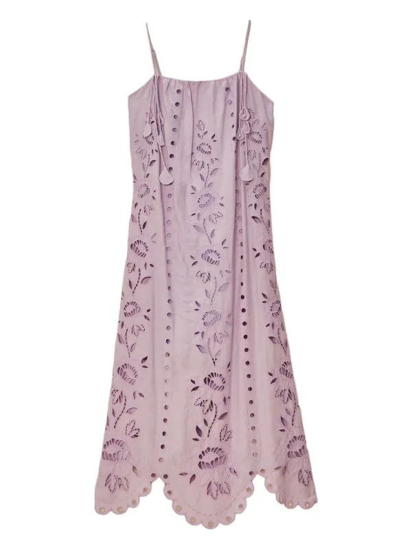 open lace back dress Huda Cotton Block Printed Straight Kurta main image 0