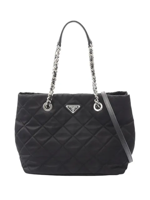 Prada Pre-Owned sac cabas Impuntu Tessuto Open Convertible (2013-2025)