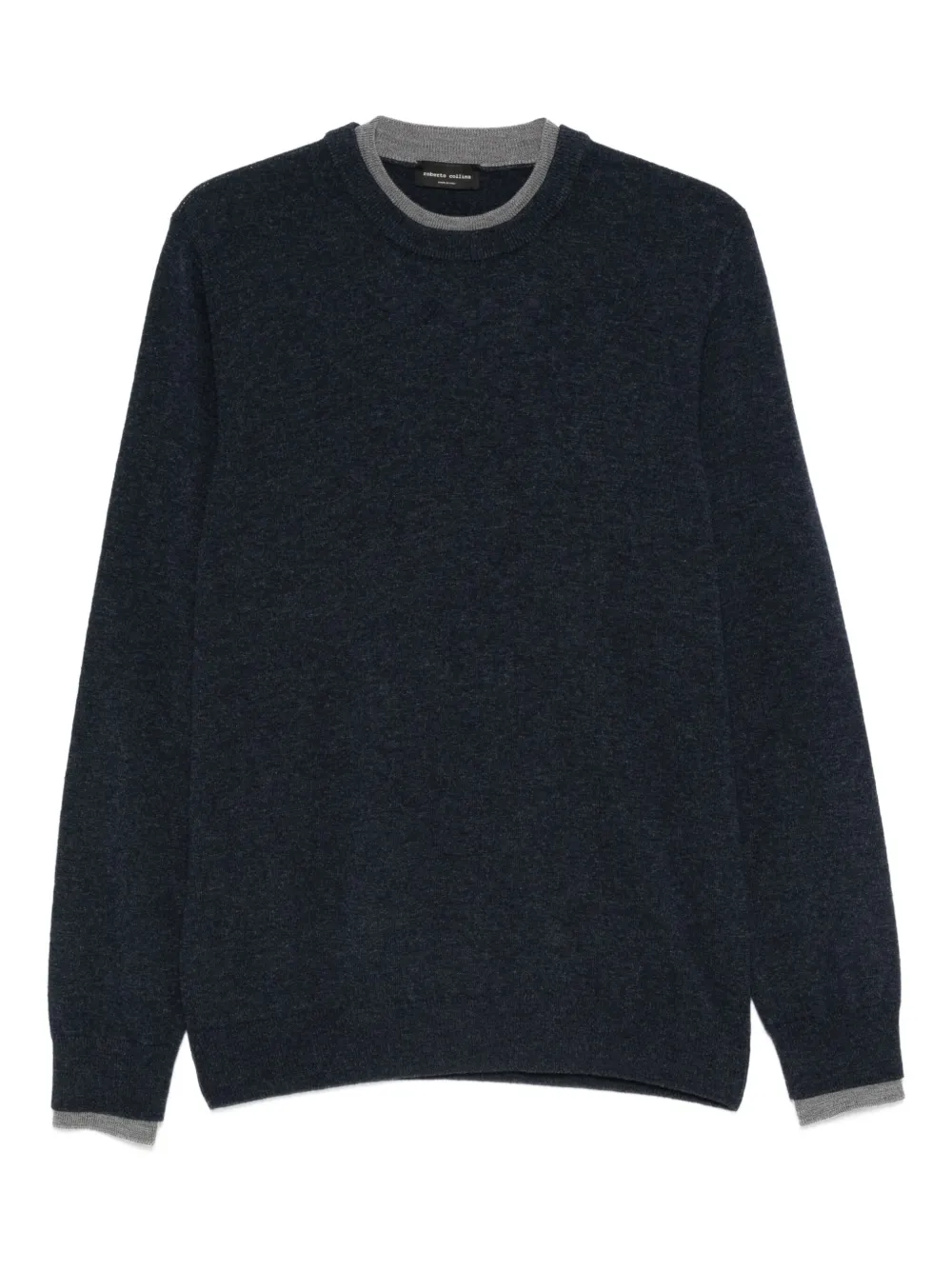 Roberto Collina contrast-trim sweater | Blue | Image 1