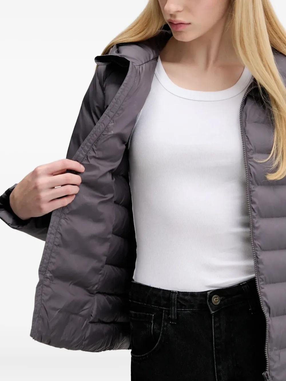 adidas Originals jack met capuchon Grijs