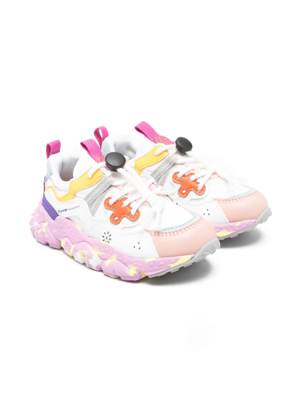 FLOWER MOUNTAIN KIDS Ya o 3 sneakers Wit