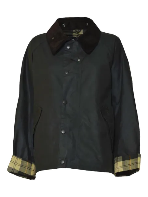 Barbour corduroy collar button jacket