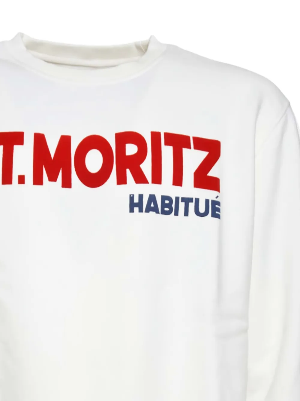 Mc2 Saint Barth Graphic Sweatshirt In White