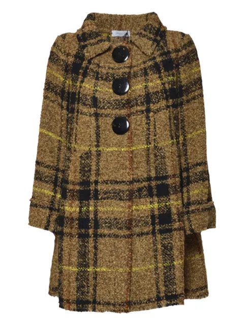 Charlott plaid button jacket