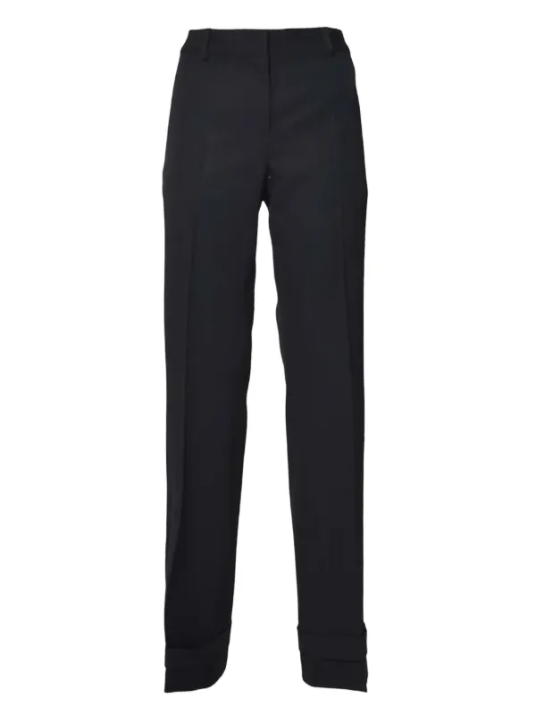 OUR LEGACY Hip Cuffed Trousers in Black