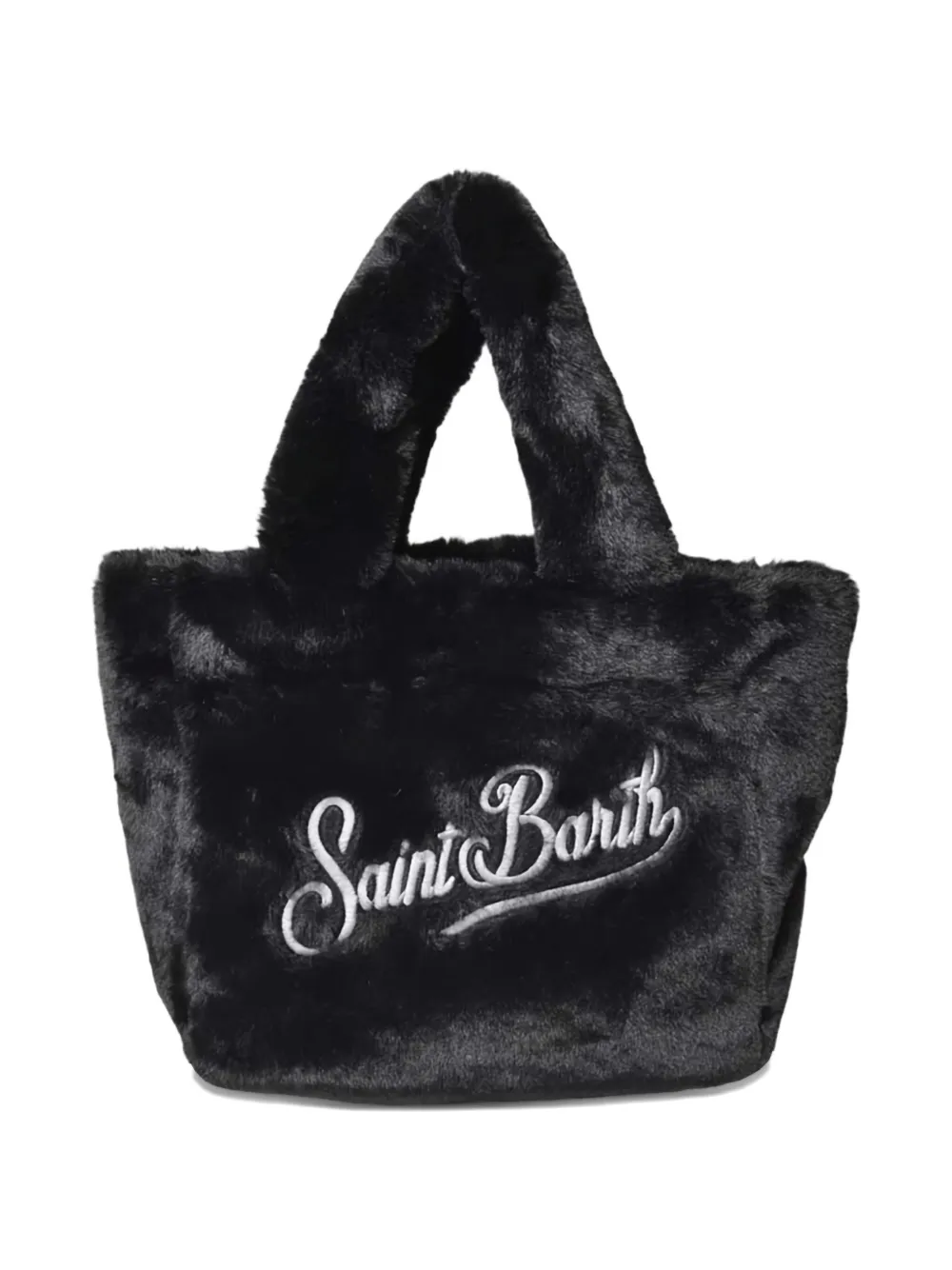 MC2 Saint Barth faux fur tote bag - Zwart