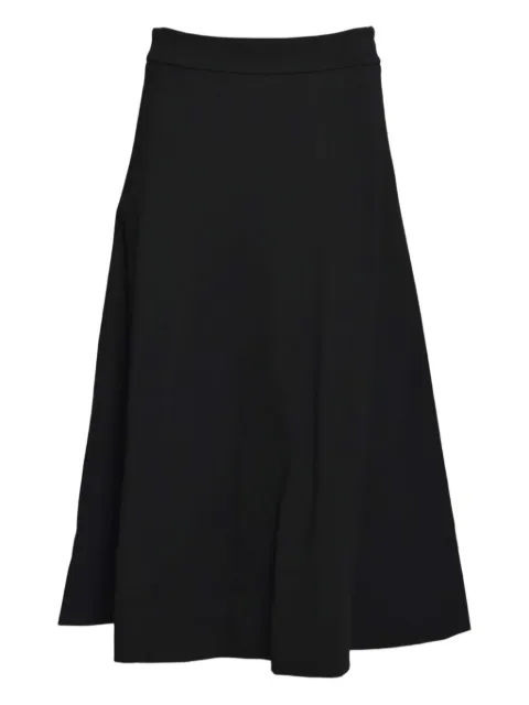 True Royal flared midi skirt