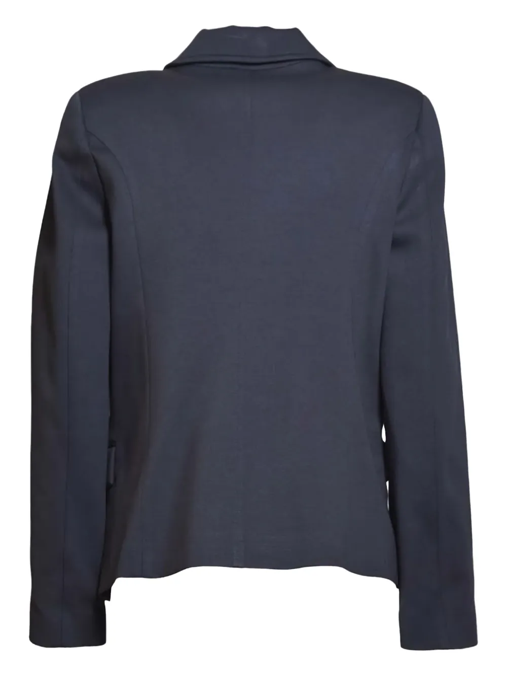 True Royal Double-breasted Blazer In Blue