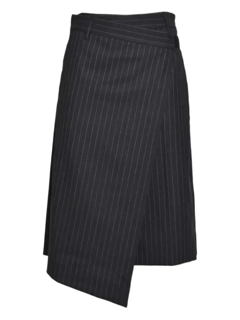True Royal pinstripe-pattern shorts