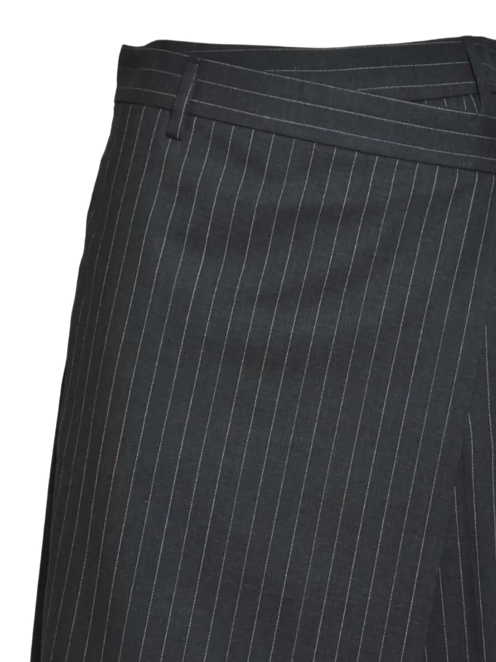 True Royal Shorts met krijtstreep Zwart