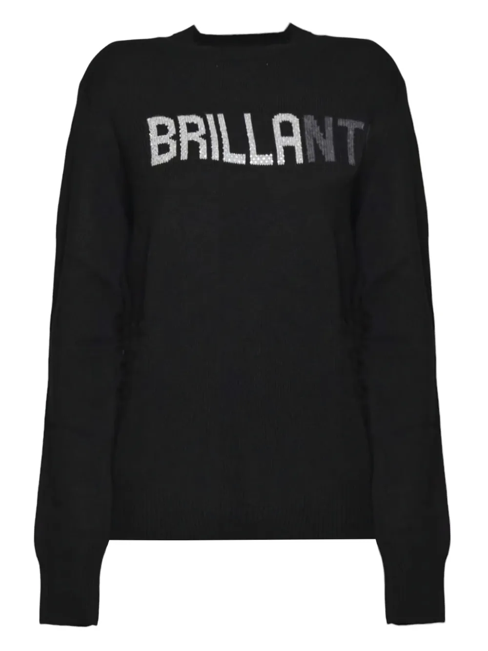 MC2 Saint Barth lettered sweater | Black | Image 1