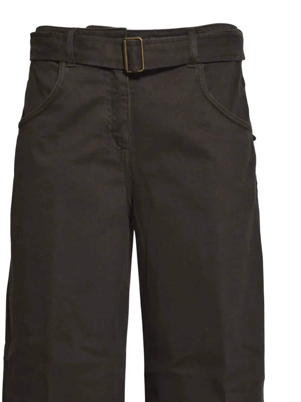  True Royal Pantalones Con Cinturón - Marrón 