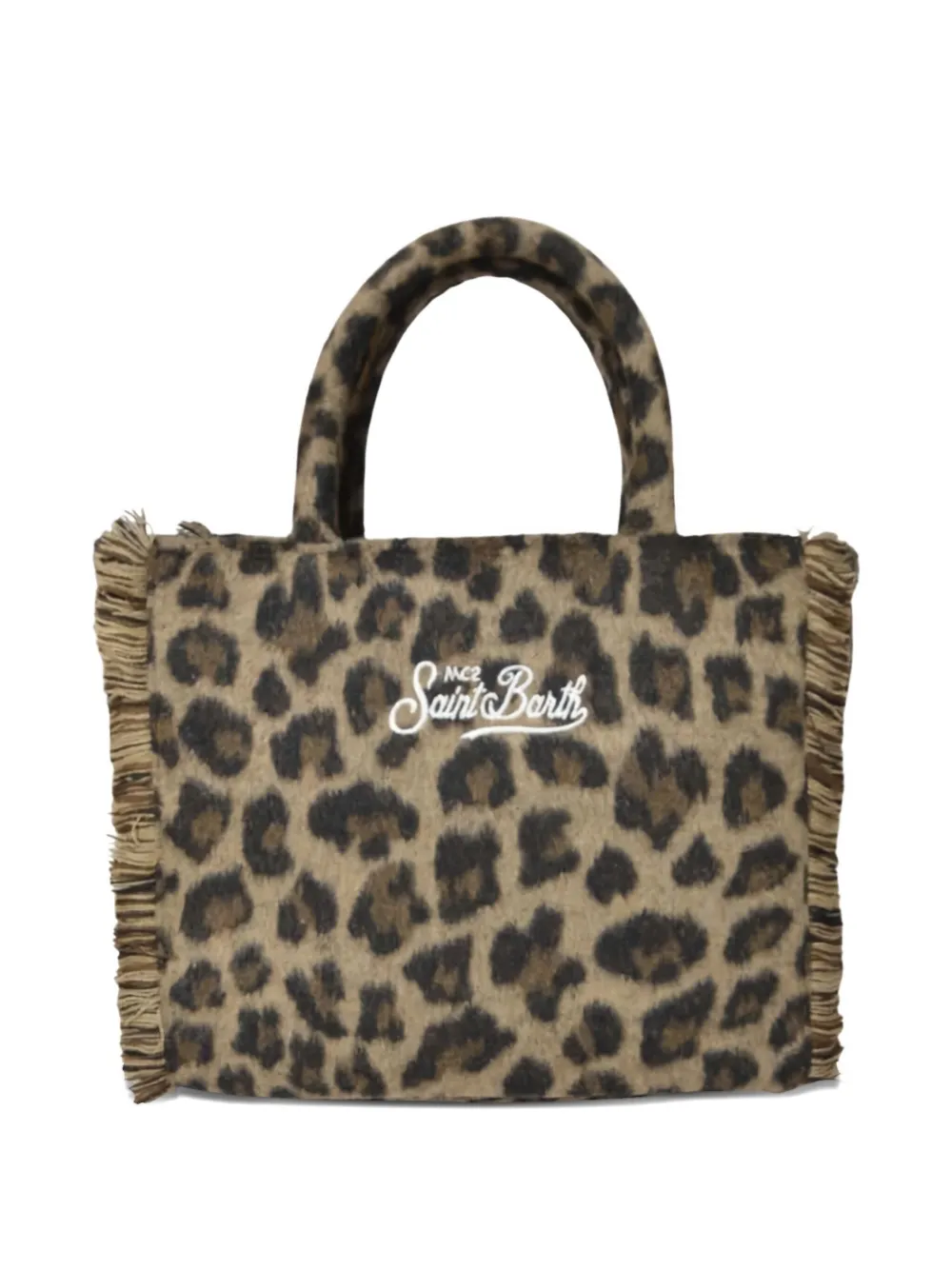 MC2 Saint Barth animal-print tote bag - Bruin