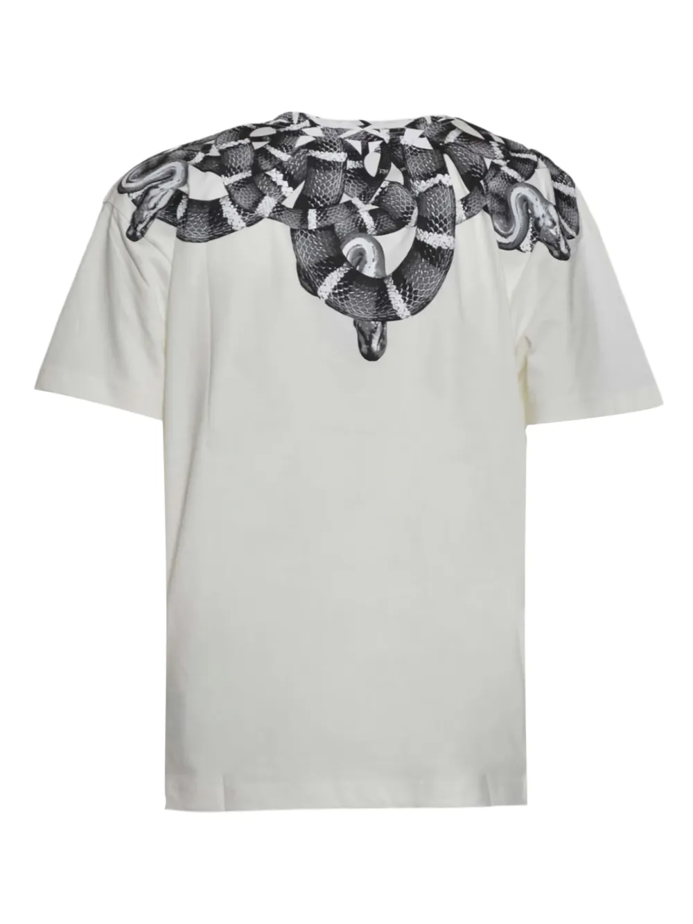 COUNTY OF MILAN snake-print T-shirt - Wit