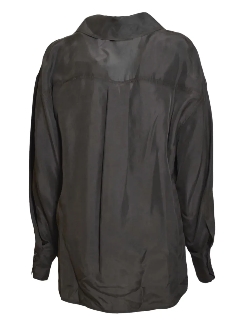 True Royal collared blouse - Zwart