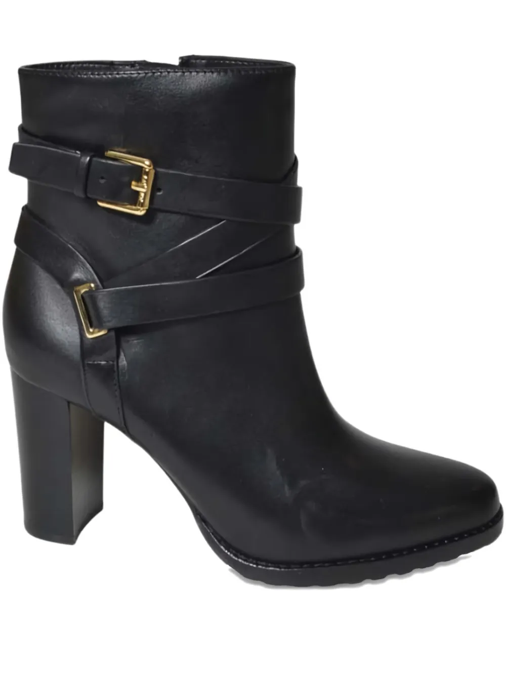 Ralph Lauren Mid-calf Boots With Pointed Toe And Sturdy Sole In Animal Print
